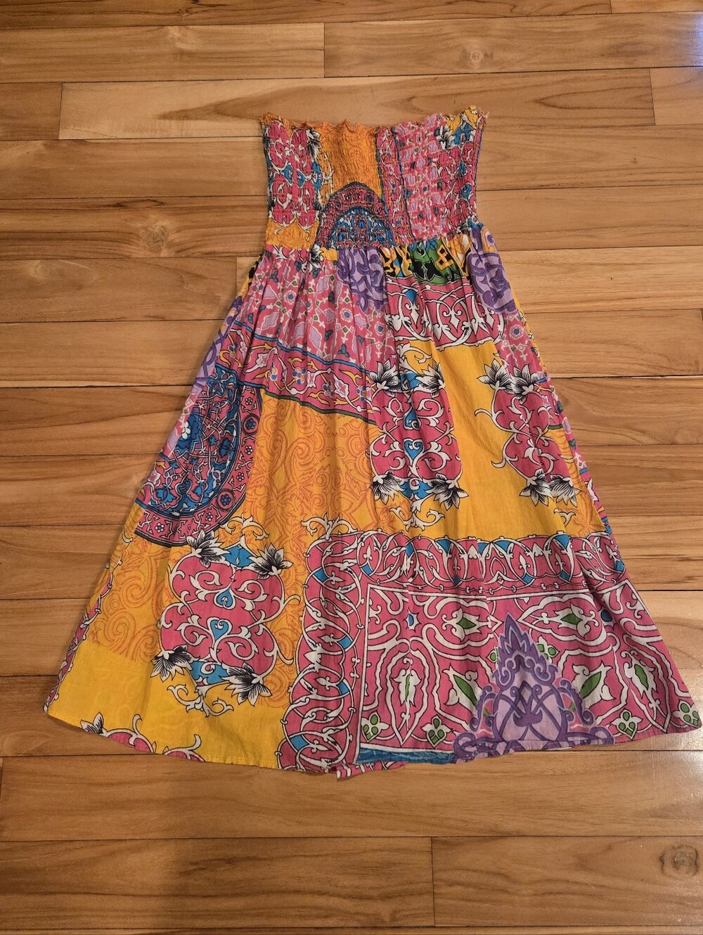 Multi-Color Smocked Sundress